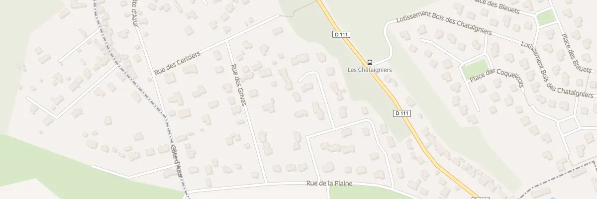 Plan du 13 Rue Les Fontaines Catillon à Saint-Laurent-de-Brèvedent