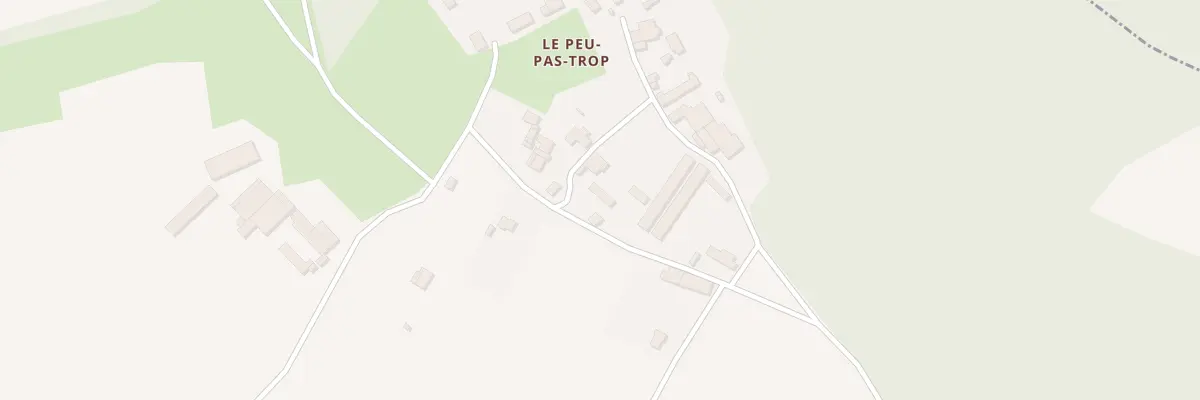 Plan du 6 Le Peux à Taizé-Aizie