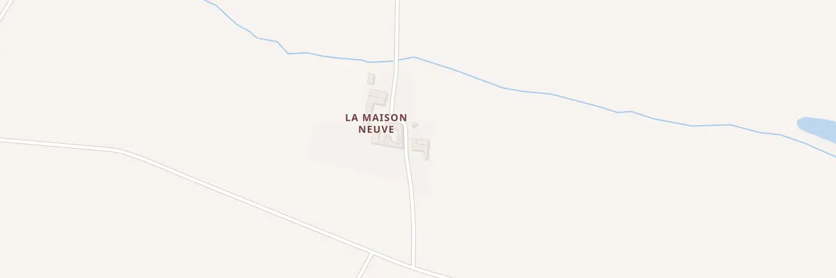 Plan du 1 La Maison Neuve à Nueil-sous-Faye