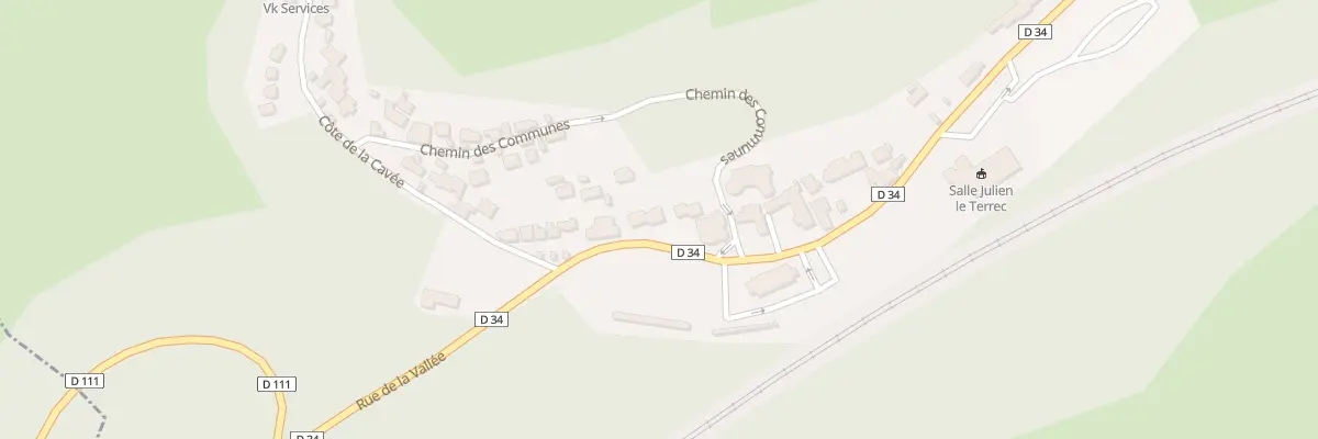 Plan du 15 Rte de la Vallée à Saint-Laurent-de-Brèvedent
