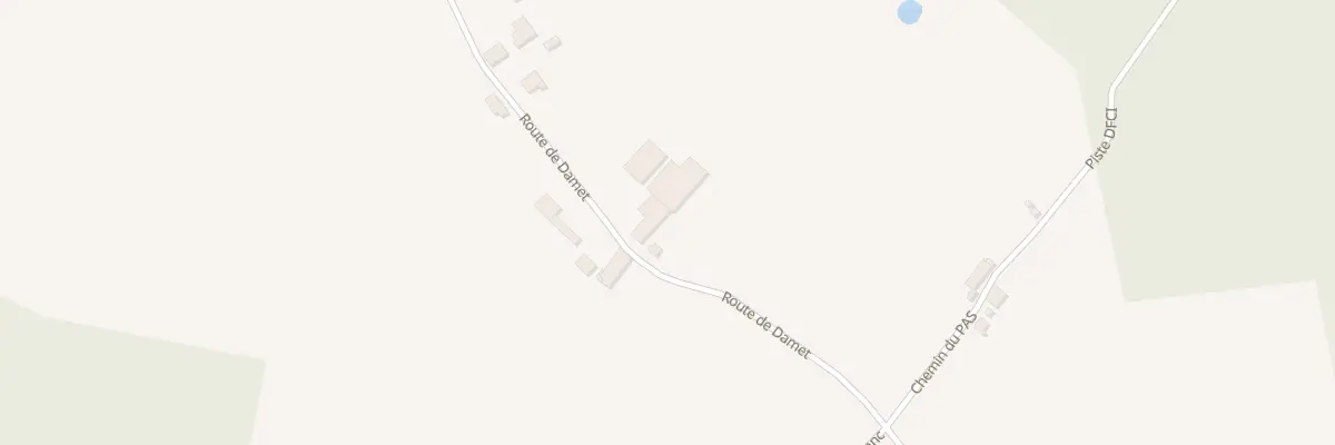 Plan du 1238 Rte de Damet à Monfaucon