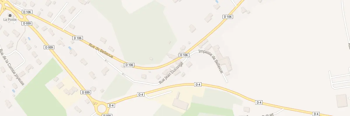 Plan du 638 Rue de Bellevue à Garat