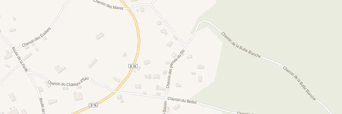 Plan du 9200 Che des Perrets du Fils à Canapville