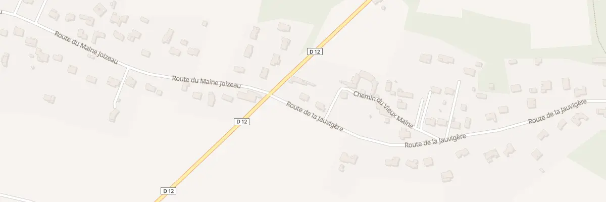 Plan du 59 Rte de La Jauvigère à Brie
