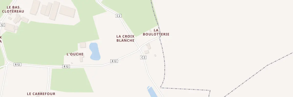 Plan du 5091 La Boulotterie à Thoigné