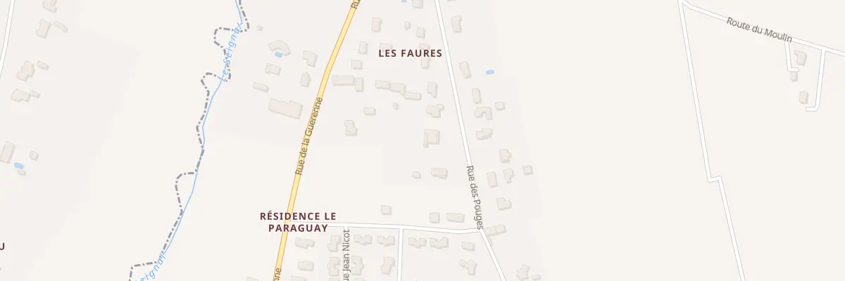 Plan du 328 Les Grandes Pouges à Saint-Avit-Saint-Nazaire