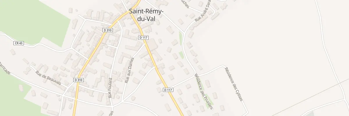 Plan du 18 Rue Joseph Vignaud à Saint-Rémy-du-Val