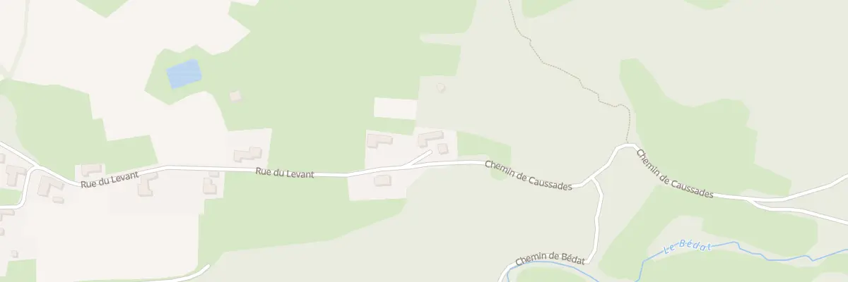 Plan du 53 Rue du Levant à Clarac