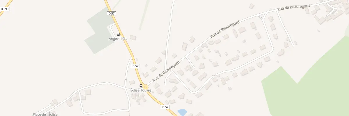 Plan du 7 Rue de Beauregard à Touvre