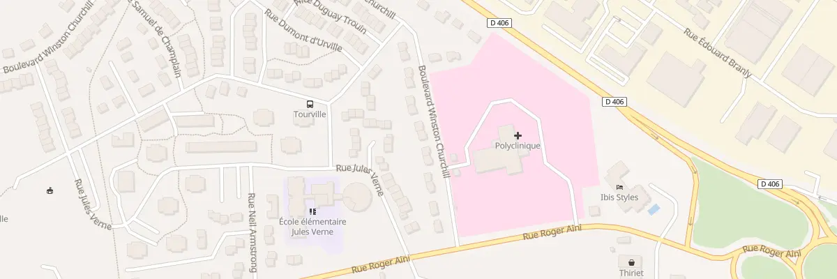 Plan du 124 Bd Winston Churchill à Lisieux