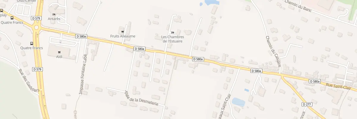 Plan du 59 Rue Saint-Clair à La Rivière-Saint-Sauveur