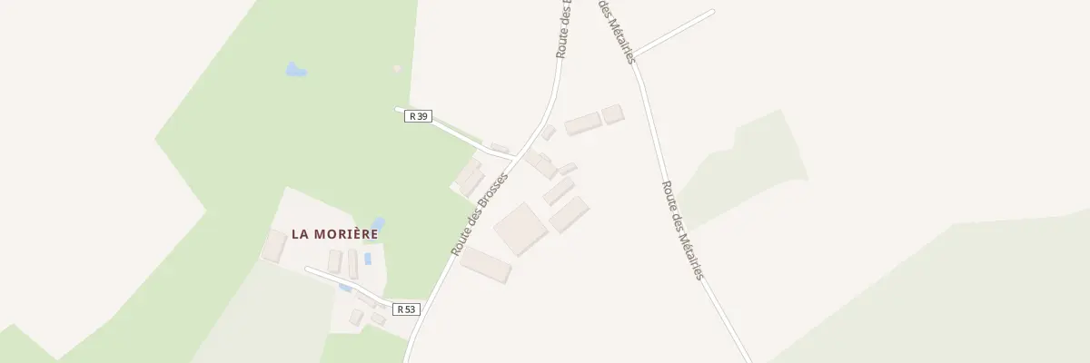 Plan du 102 La Moriere à Villiers-au-Bouin