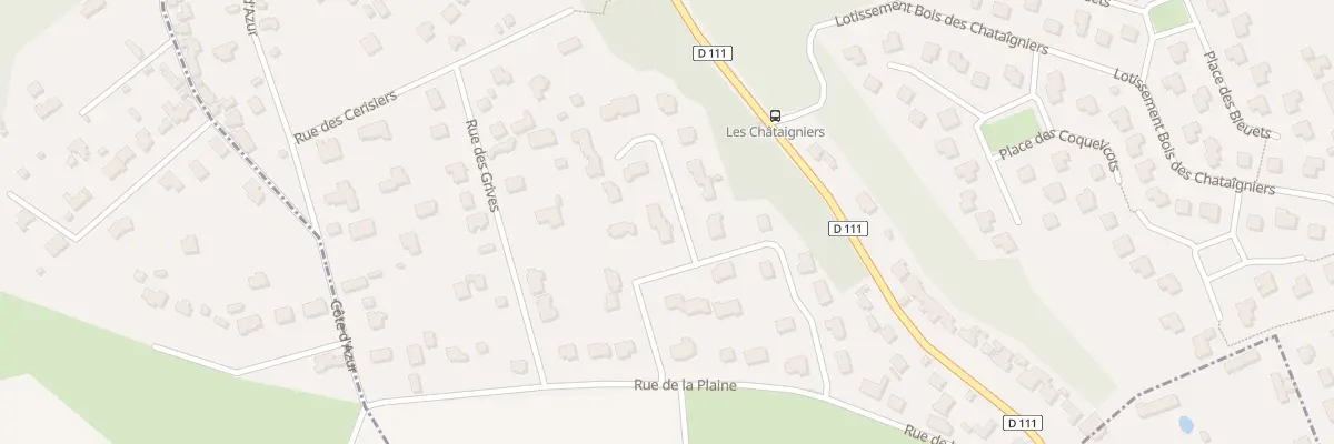 Plan du 9 Rue Les Fontaines Catillon à Saint-Laurent-de-Brèvedent