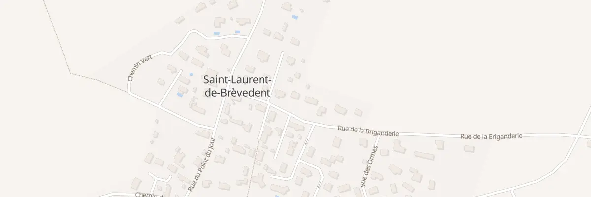 Plan du 15 Rue de la Briganderie à Saint-Laurent-de-Brèvedent