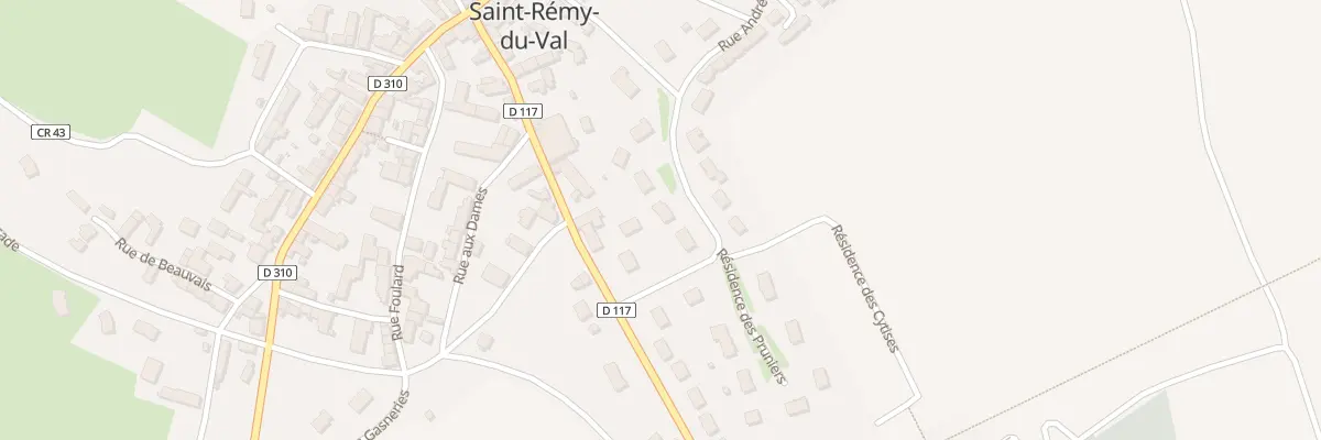 Plan du 20 Rue Joseph Vignaud à Saint-Rémy-du-Val