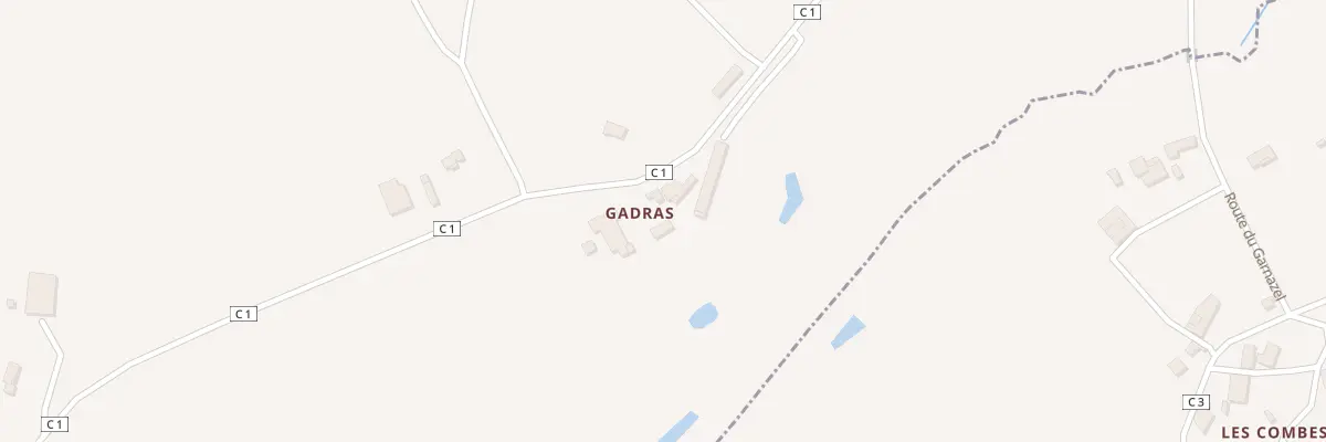 Plan du 108A Gadras à Villeneuve-de-Duras