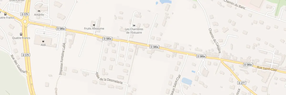 Plan du 55 Rue Saint-Clair à La Rivière-Saint-Sauveur