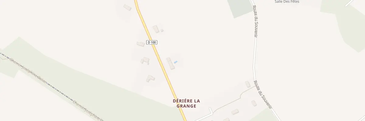 Plan du 519 Rte du 14 Juillet à Bourg-du-Bost