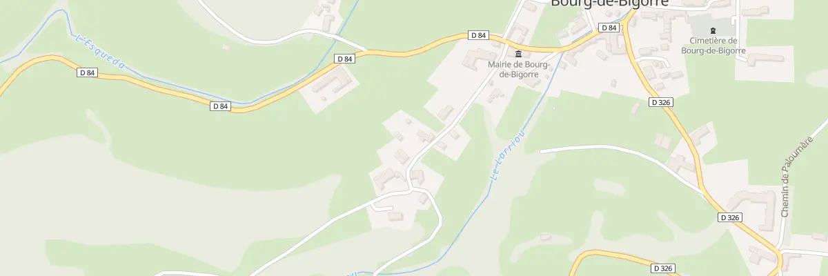 Plan du 5053 La Marque Dessus à Bourg-de-Bigorre