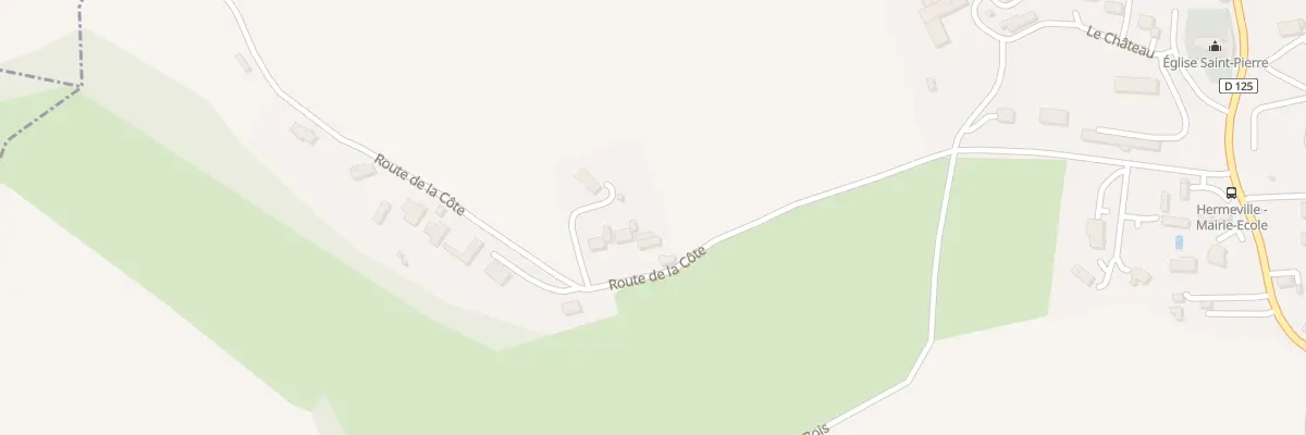 Plan du 5076 Le Chateau à Hermeville