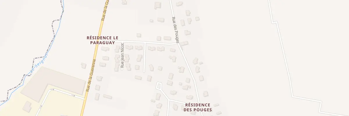 Plan du 27 Rue des Pouges à Saint-Avit-Saint-Nazaire