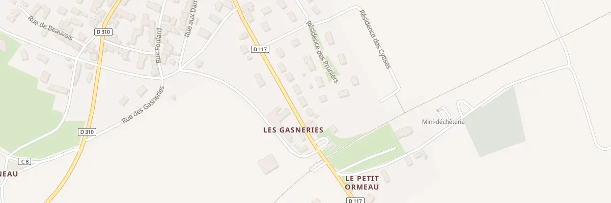 Plan du 43 Rue Aux Bergers à Saint-Rémy-du-Val