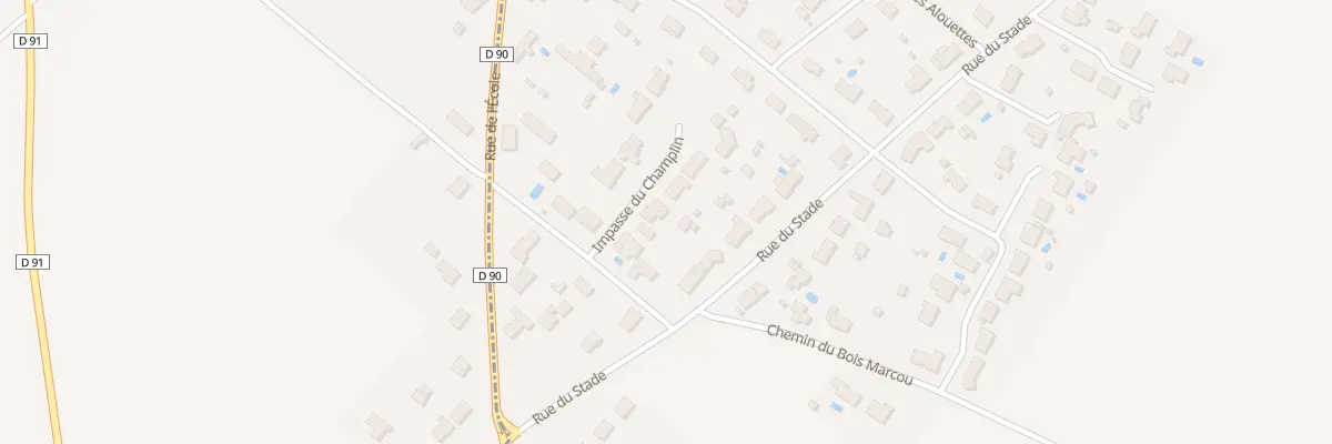 Plan du 2 Imp du Champli à Chabournay
