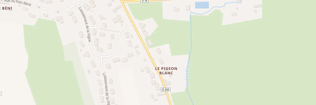 Plan du 63B Rue de la Forêt De Perseigne à Villeneuve-en-Perseigne
