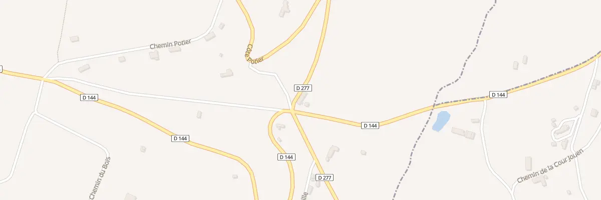 Plan du 4141 Rte de la Vallée d’Ingrès à Gonneville-sur-Honfleur