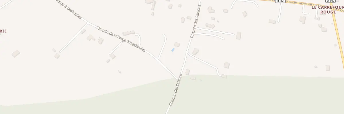 Plan du 144 Che des Sablons au Mesnil-sur-Blangy