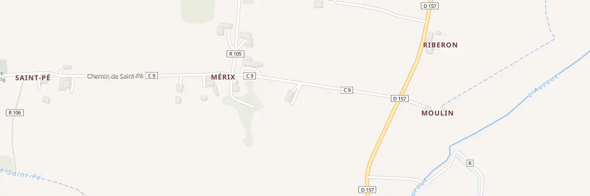 Plan du 5179 Merix à Castillon-Debats