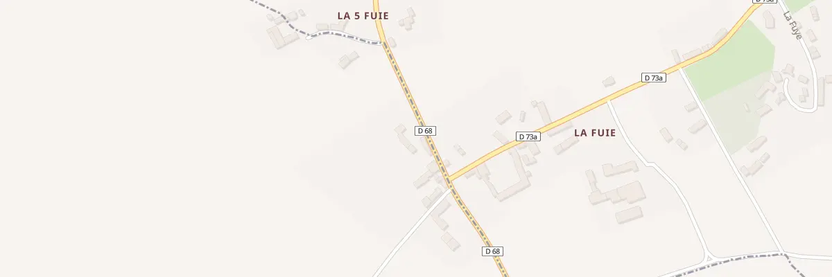 Plan du 69 La 5 Fuie à Doussay