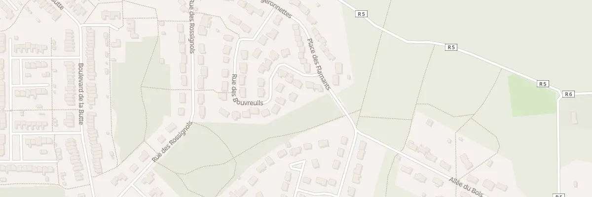 Plan du 36 Rue des Bouvreuils à Mulsanne