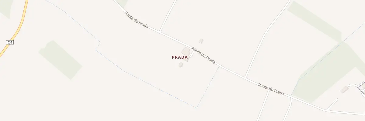 Plan du 640 Rte du Prada à Ambrus