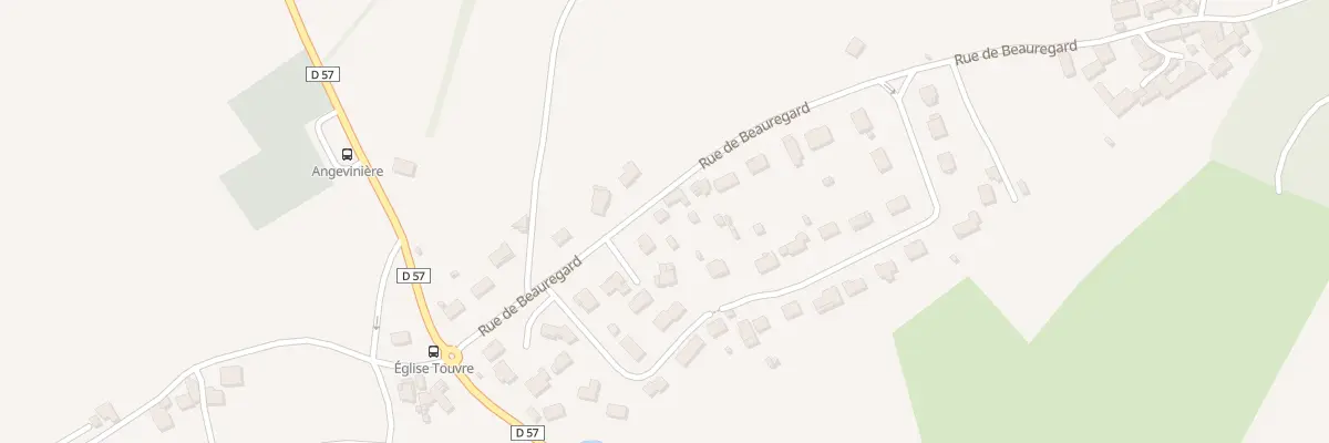 Plan du 2 Rue de Beauregard à Touvre
