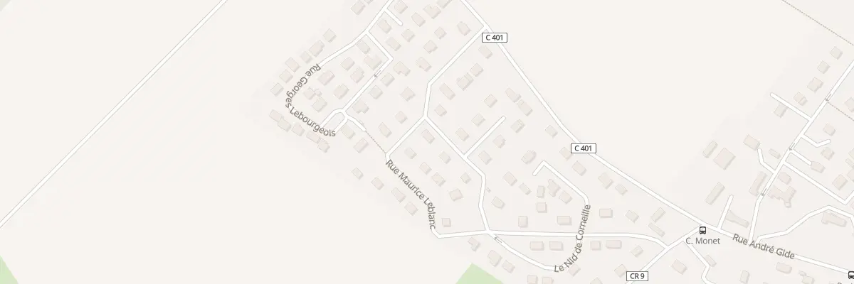Plan du 12 Rue Guy de Maupassant à Rogerville
