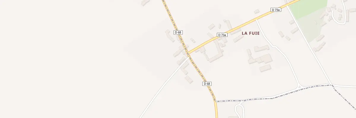 Plan du 67 La 5 Fuie à Doussay