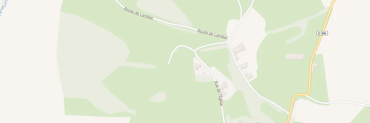 Plan du 5003 Le Village à Bouilh-Devant