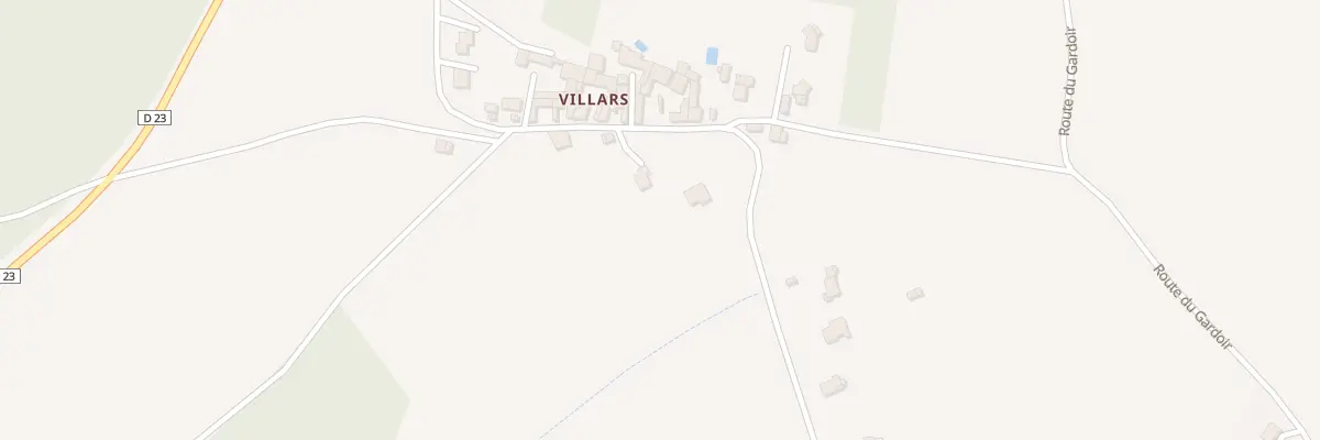 Plan du 5640 Le Parc de Villars à Garat