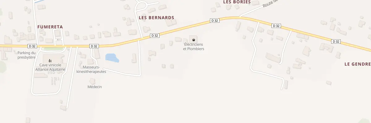 Plan du 1210 Rue Henri de Navarre au Fleix