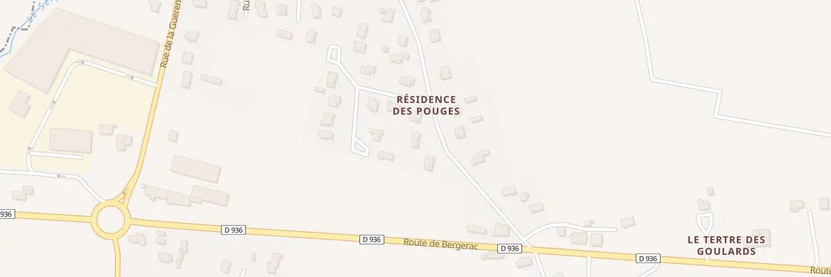 Plan du 7 Lot les Pouges à Saint-Avit-Saint-Nazaire