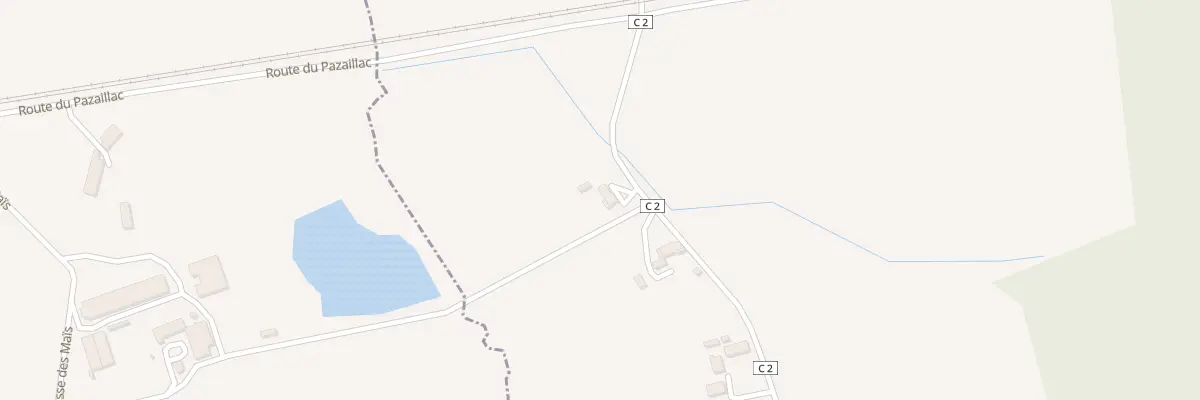 Plan du 124 Le Brouillaud à Beaupouyet