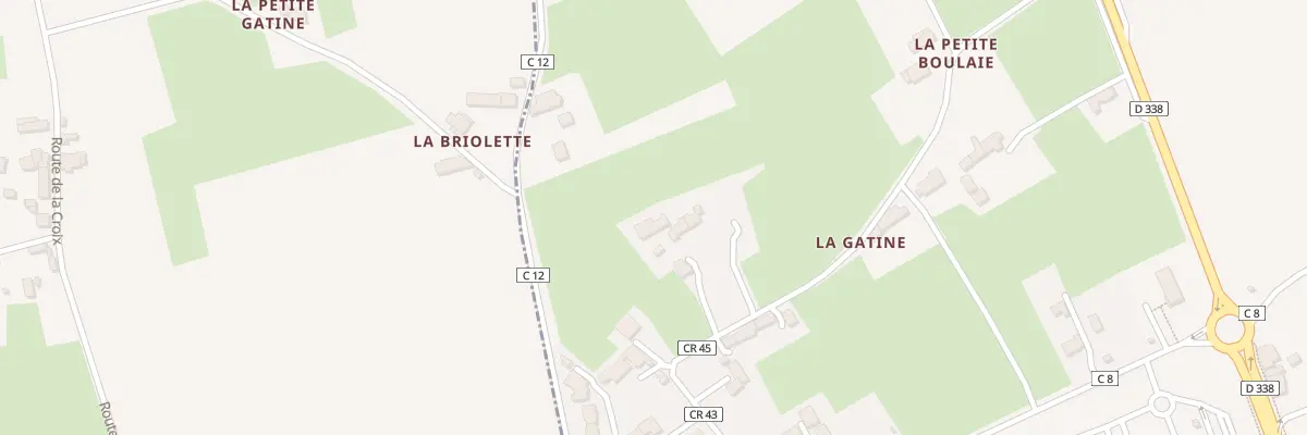 Plan du 271 Che de la Boulaie à Écommoy