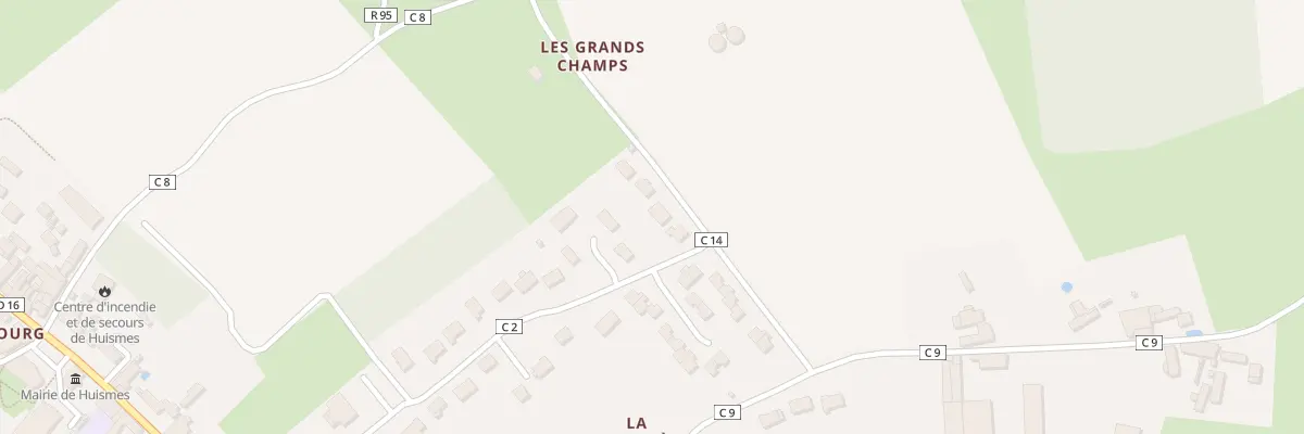 Plan du 9 Rue des Vignes à Huismes