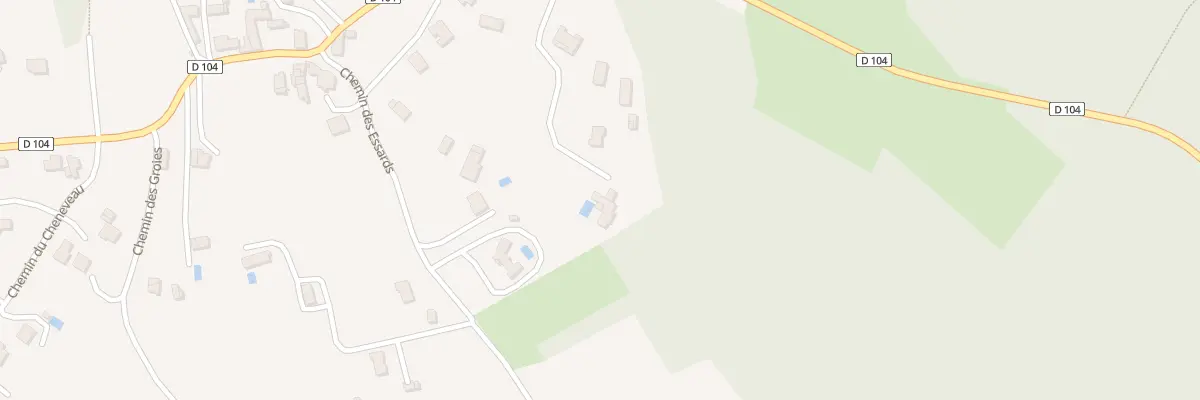 Plan du 101 La Croix Giraud à Dirac