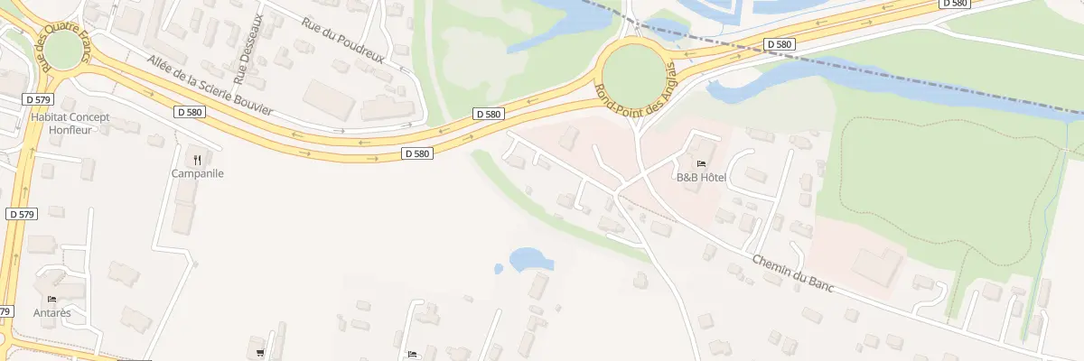 Plan du 911 Chem du Banc à La Rivière-Saint-Sauveur