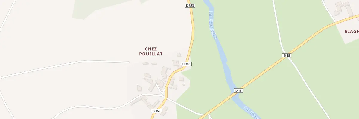 Plan du 5312 Chez Pouillat à Val-de-Bonnieure