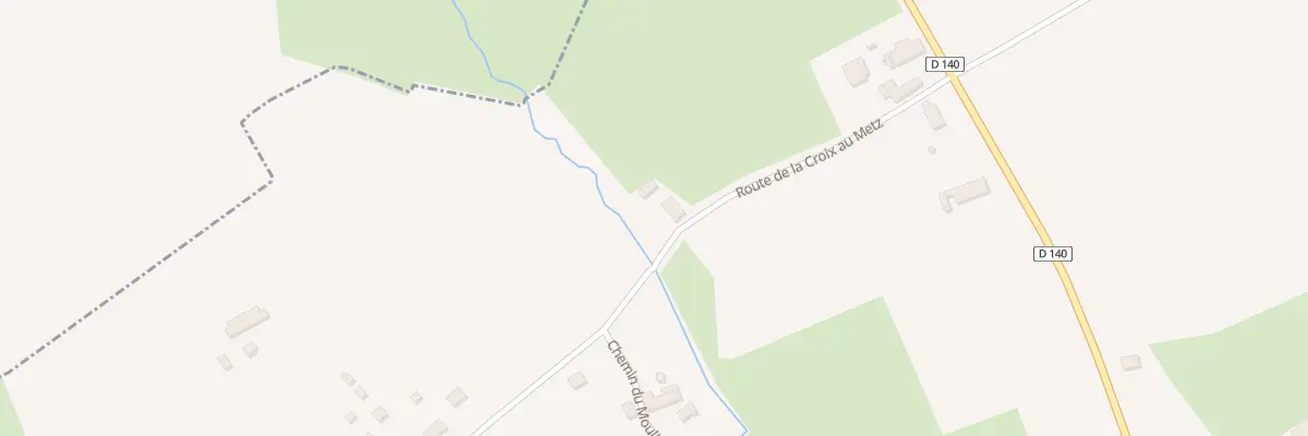 Plan du 4 Rte de la Croix au Metz à Teloché