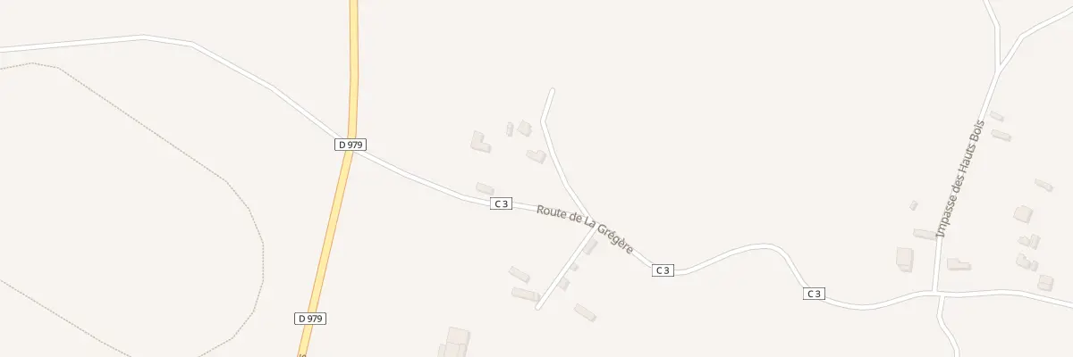 Plan du 8 Rte de La Grégère à Neuville-sur-Touques