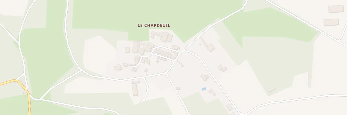 Plan du 11 Le Chapdeuil à Taizé-Aizie